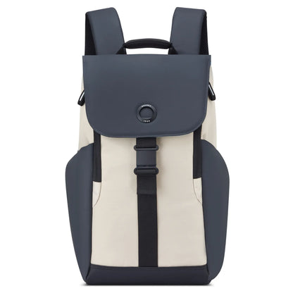Delsey Securflap 15.6" Laptop Backpack with RFID - Sand