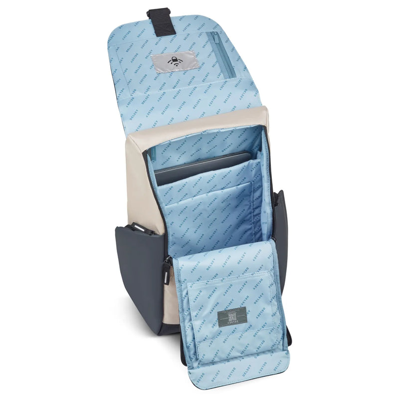 Delsey Securflap 15.6’’ Laptop Backpack with RFID - Sand