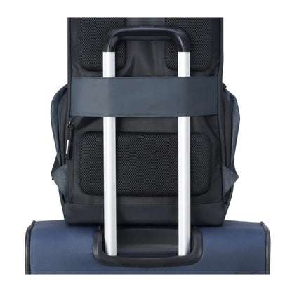 Luggage sleeve on rear (luggage sold separately)