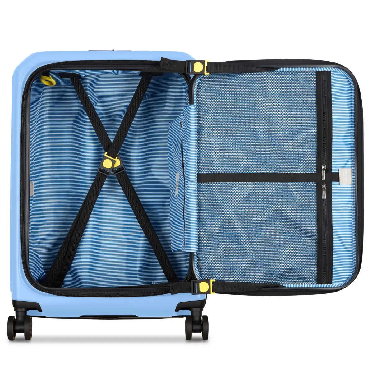 Delsey Securitime Zip 66 cm Top Opening 4-Wheel Expandable Suitcase - Lavender Blue