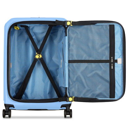 Delsey Securitime Zip 66 cm Top Opening 4-Wheel Expandable Suitcase - Lavender Blue