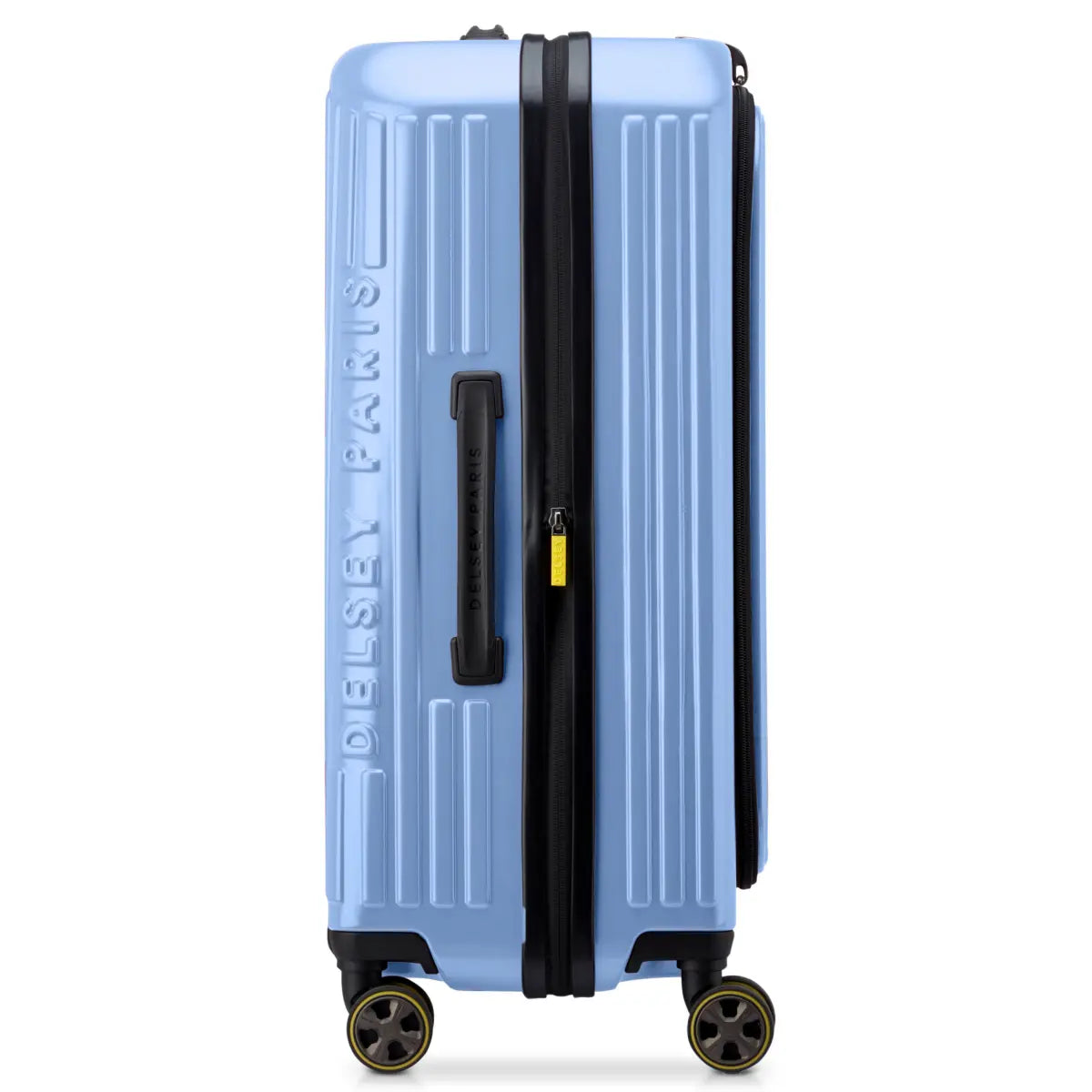 Delsey Securitime Zip 66 cm Top Opening 4-Wheel Expandable Suitcase - Lavender Blue