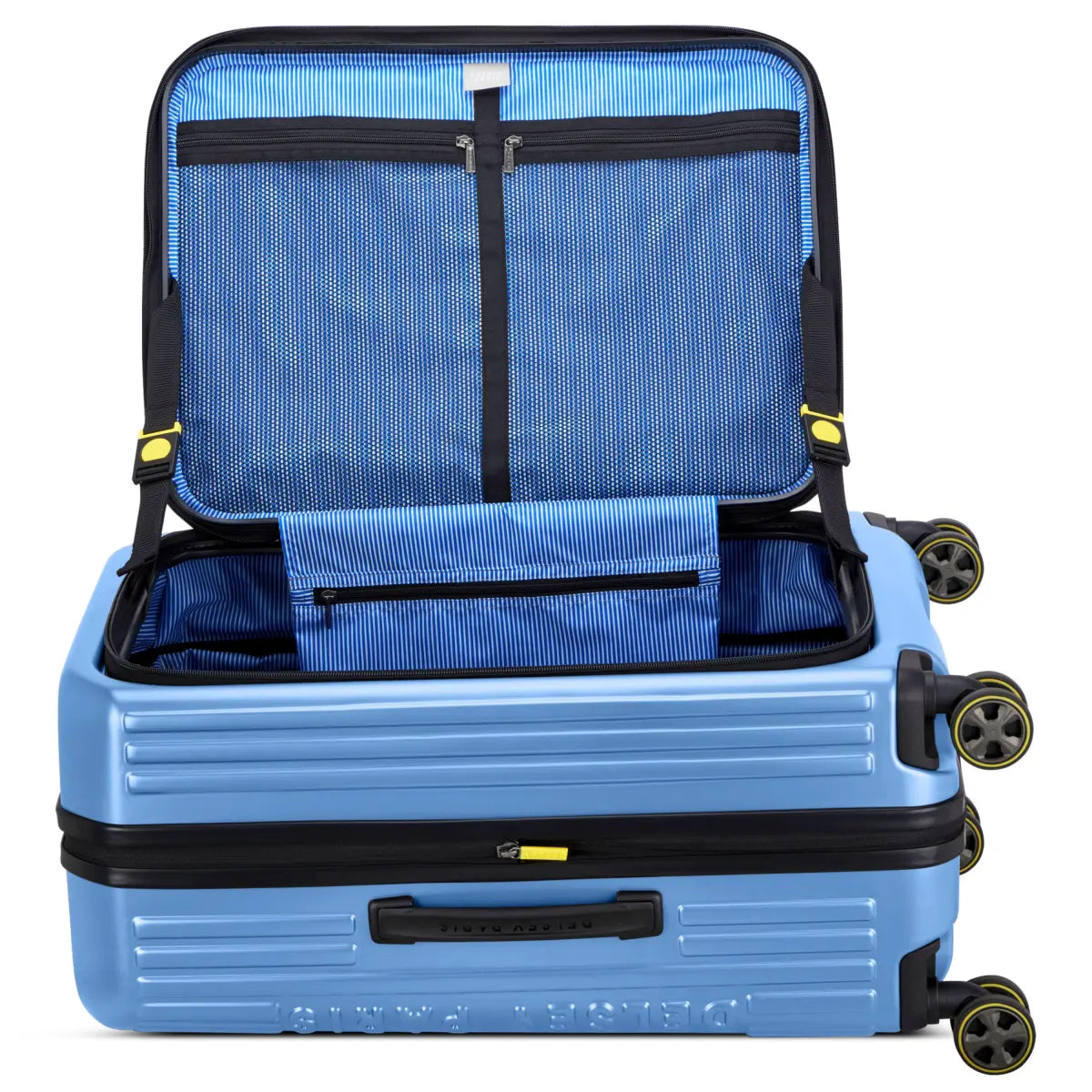 Delsey Securitime Zip 66 cm Top Opening 4-Wheel Expandable Suitcase - Lavender Blue