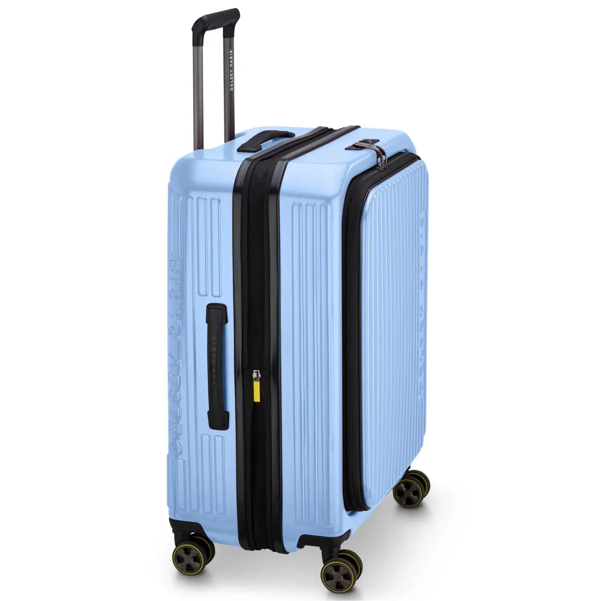 Delsey Securitime Zip 66 cm Top Opening 4-Wheel Expandable Suitcase - Lavender Blue