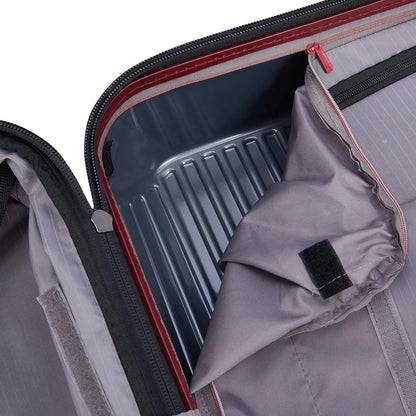 Delsey Securitime Zip 68 cm red, interior with removable washable liner