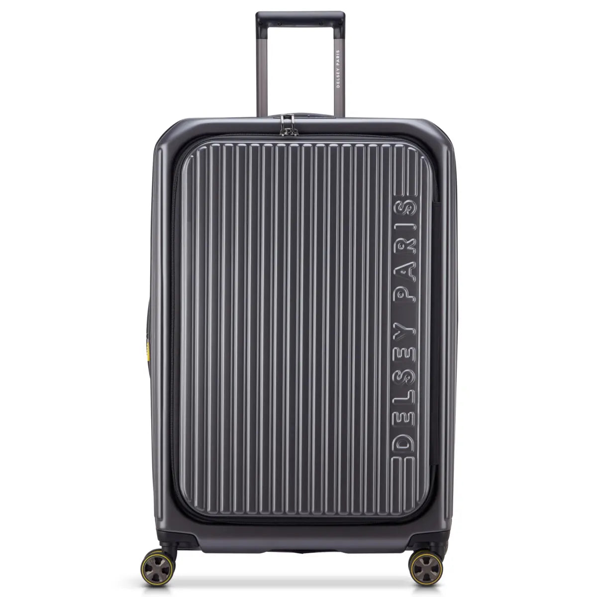 Delsey Securitime Zip 76 cm Top Opening 4-Wheel Expandable Suitcase - Anthracite