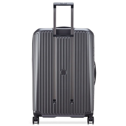 Delsey Securitime Zip 76 cm Top Opening 4-Wheel Expandable Suitcase - Anthracite