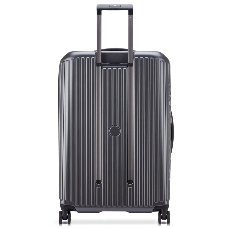 Delsey Securitime Zip 76 cm Top Opening 4-Wheel Expandable Suitcase - Anthracite