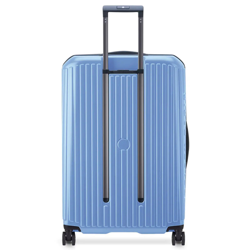 Delsey Securitime Zip 76 cm Top Opening 4-Wheel Expandable Suitcase - Lavender Blue