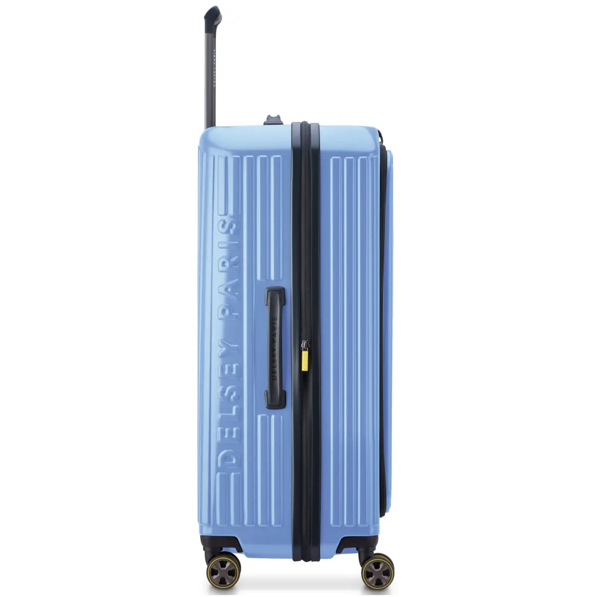 Delsey Securitime Zip 76 cm Top Opening 4-Wheel Expandable Suitcase - Lavender Blue