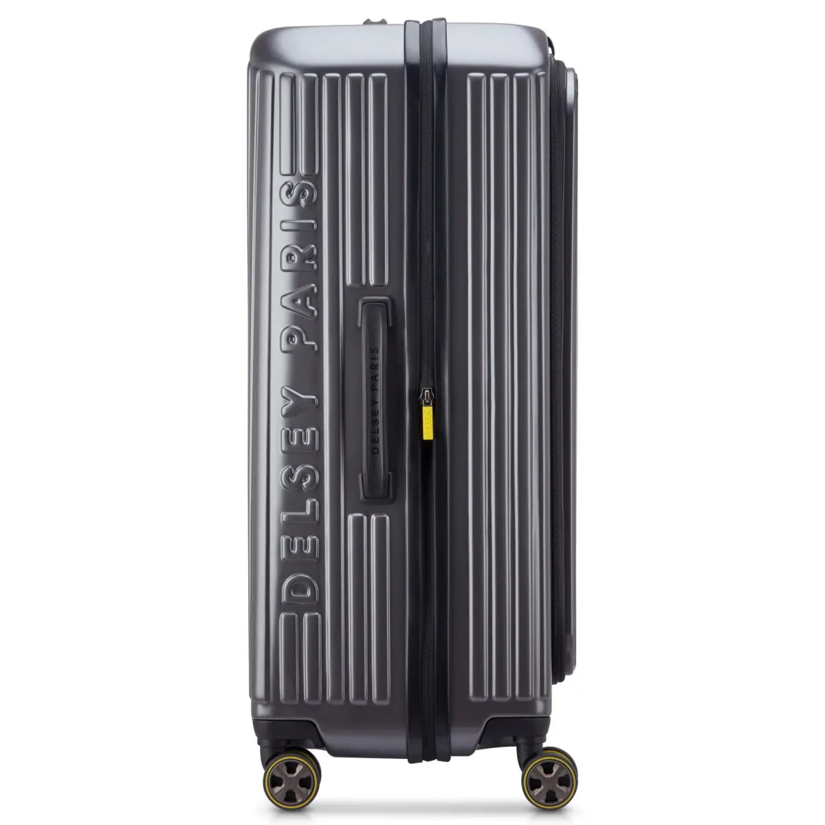 Delsey Securitime Zip 76 cm Top Opening 4-Wheel Expandable Suitcase - Anthracite