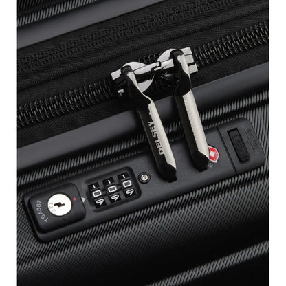 Recessed combination lock with TSA