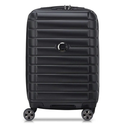 Delsey Shadow 5.0 - 55 cm Expandable Cabin Luggage - Black