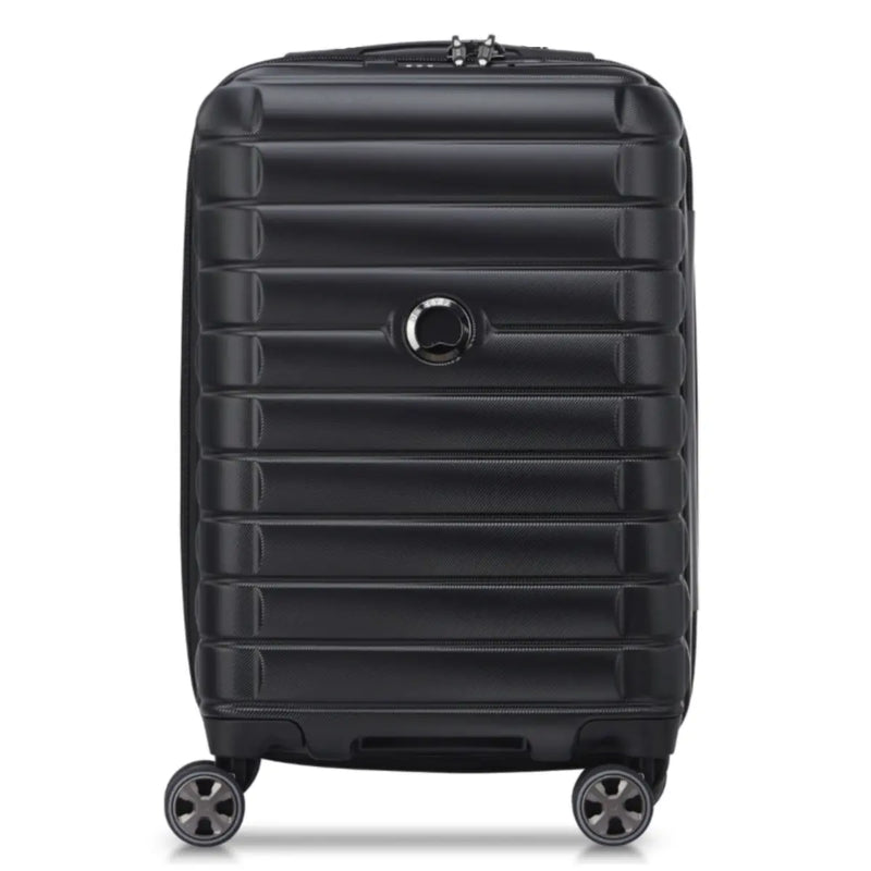 Delsey Shadow 5.0 - 55 cm Expandable Cabin Luggage - Black