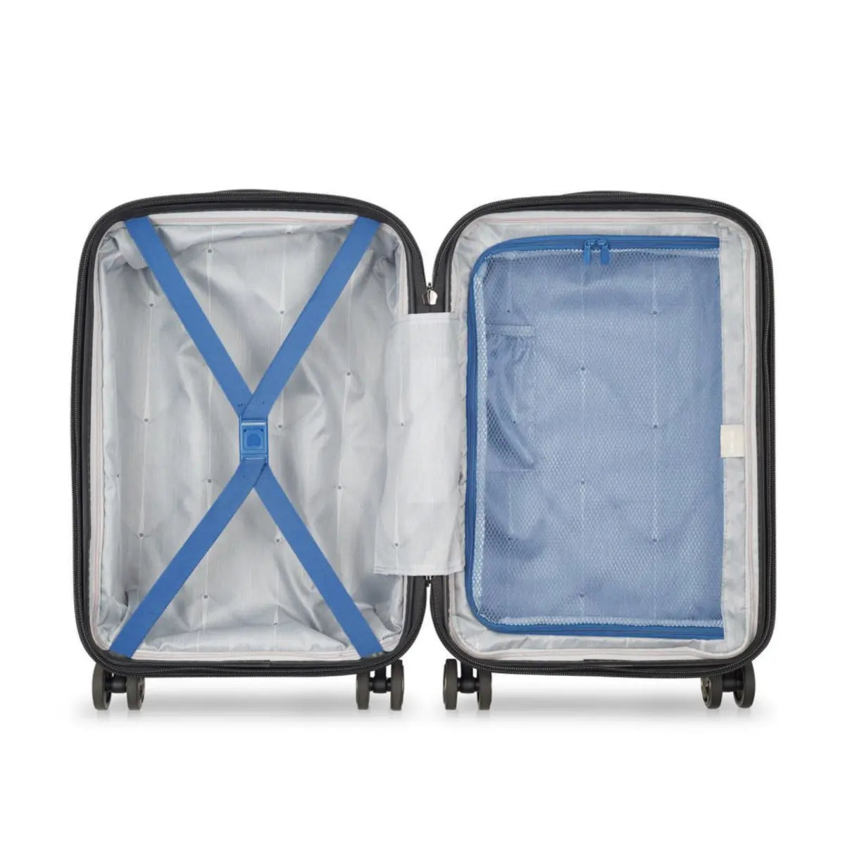 Cross ribbons for easy packing