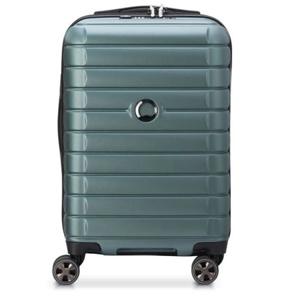 Delsey Shadow 5.0 - 55 cm Expandable Cabin Luggage - Green