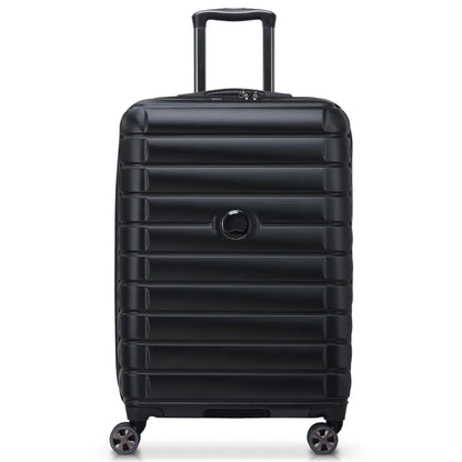 Delsey Shadow 5.0 - 66 cm Expandable 4 Wheel Suitcase - Black