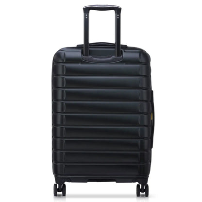 Push button retractable handle