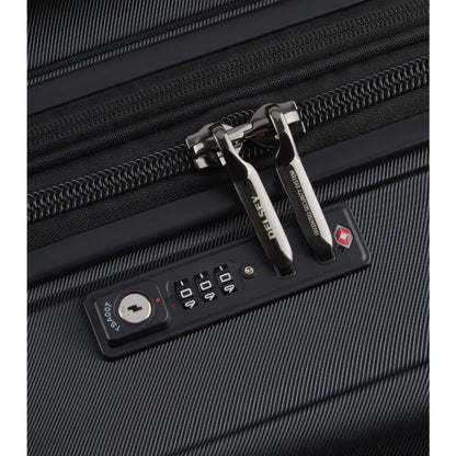 Recessed combination lock with TSA