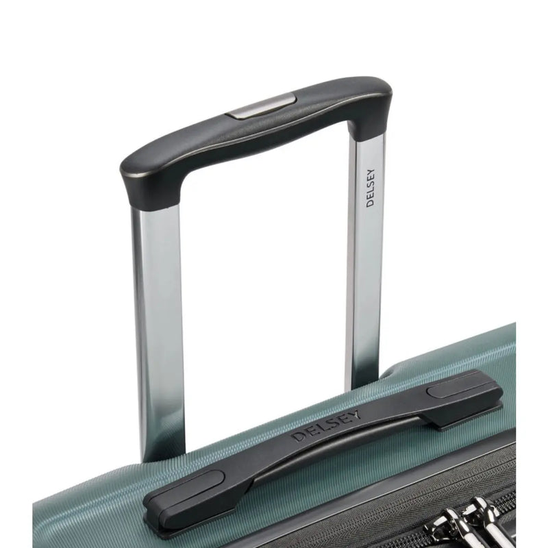 Push button retractable handle