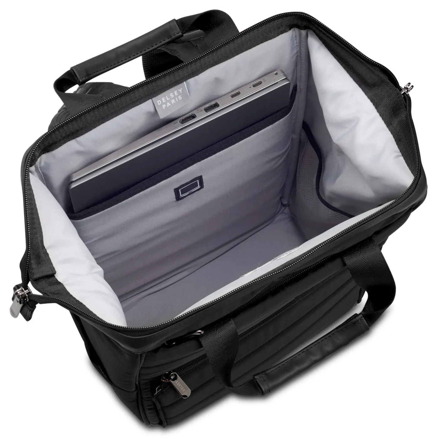 Delsey Shadow 5.0 Soft 15.6’’ Laptop Backpack - Black