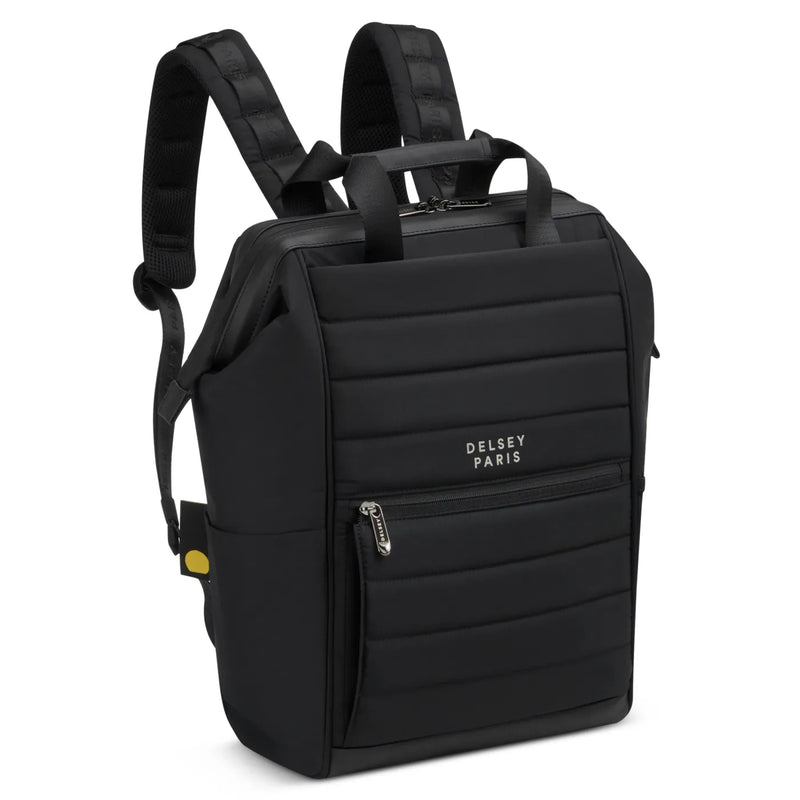 Delsey Shadow 5.0 Soft 15.6’’ Laptop Backpack - Black