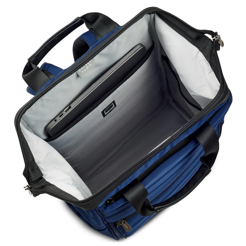 Delsey Shadow 5.0 Soft 15.6’’ Laptop Backpack - Blue