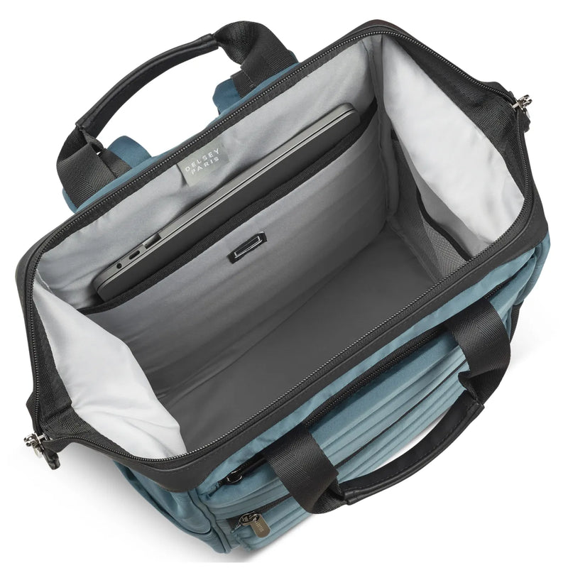 Delsey Shadow 5.0 Soft 15.6’’ Laptop Backpack - Green