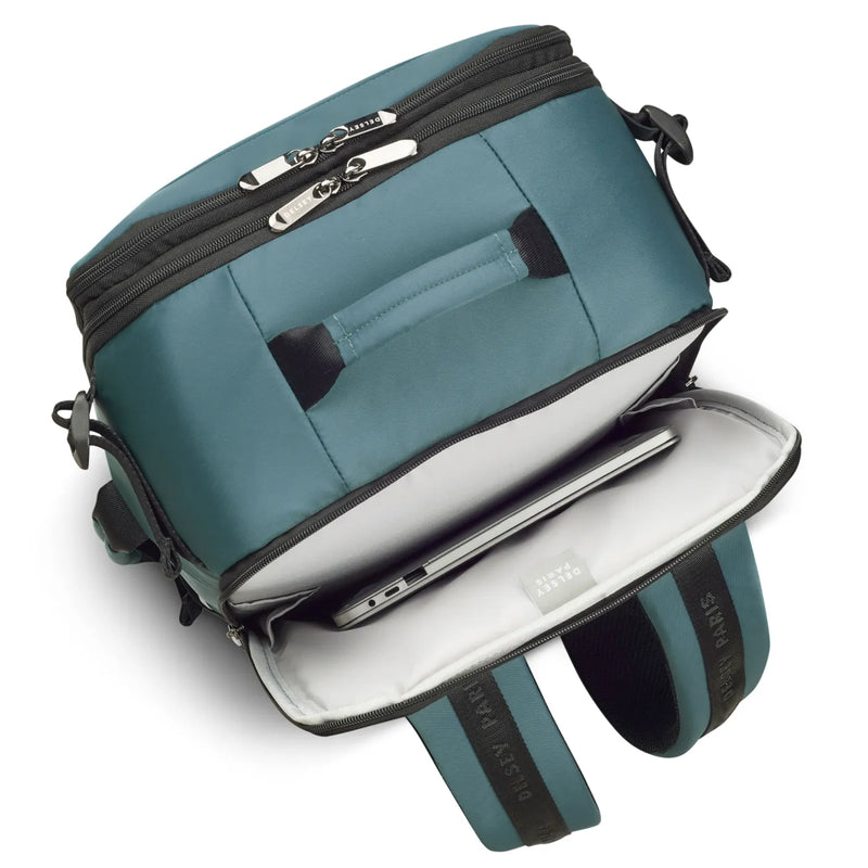 Delsey Shadow 5.0 Underseater 15.6’’ Laptop Backpack - Green