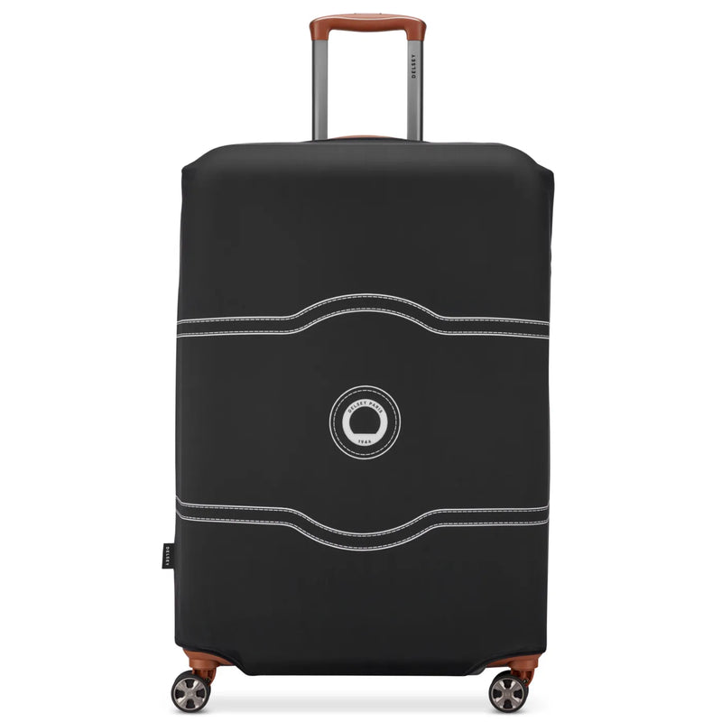 Delsey Suitcase Cover - Large (Fits 73 cm - 79 cm Suitcase) - Black