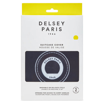 Delsey Suitcase Cover - Large (Fits 73 cm - 79 cm Suitcase) - Black