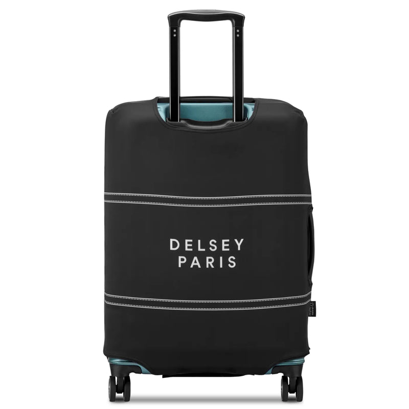 Delsey Suitcase Cover - Medium (Fits 66 cm - 73 cm Suitcase) - Black