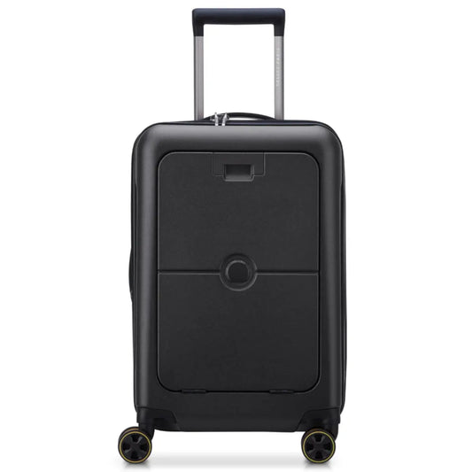 Delsey Turenne 2.0 - 55 cm 4-Wheel Carry-on Laptop Luggage - Black