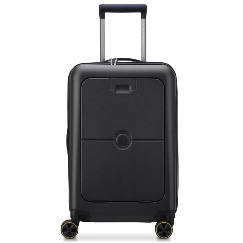 Delsey Turenne 2.0 - 55 cm 4-Wheel Carry-on Laptop Luggage - Black