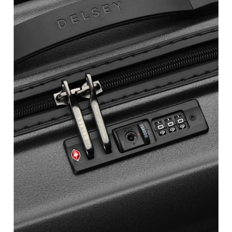 Recessed combination lock with TSA