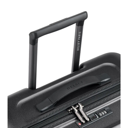 Push button retractable handle