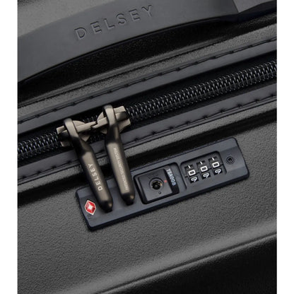 Recessed combination lock with TSA