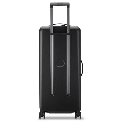 Push button retractable handle