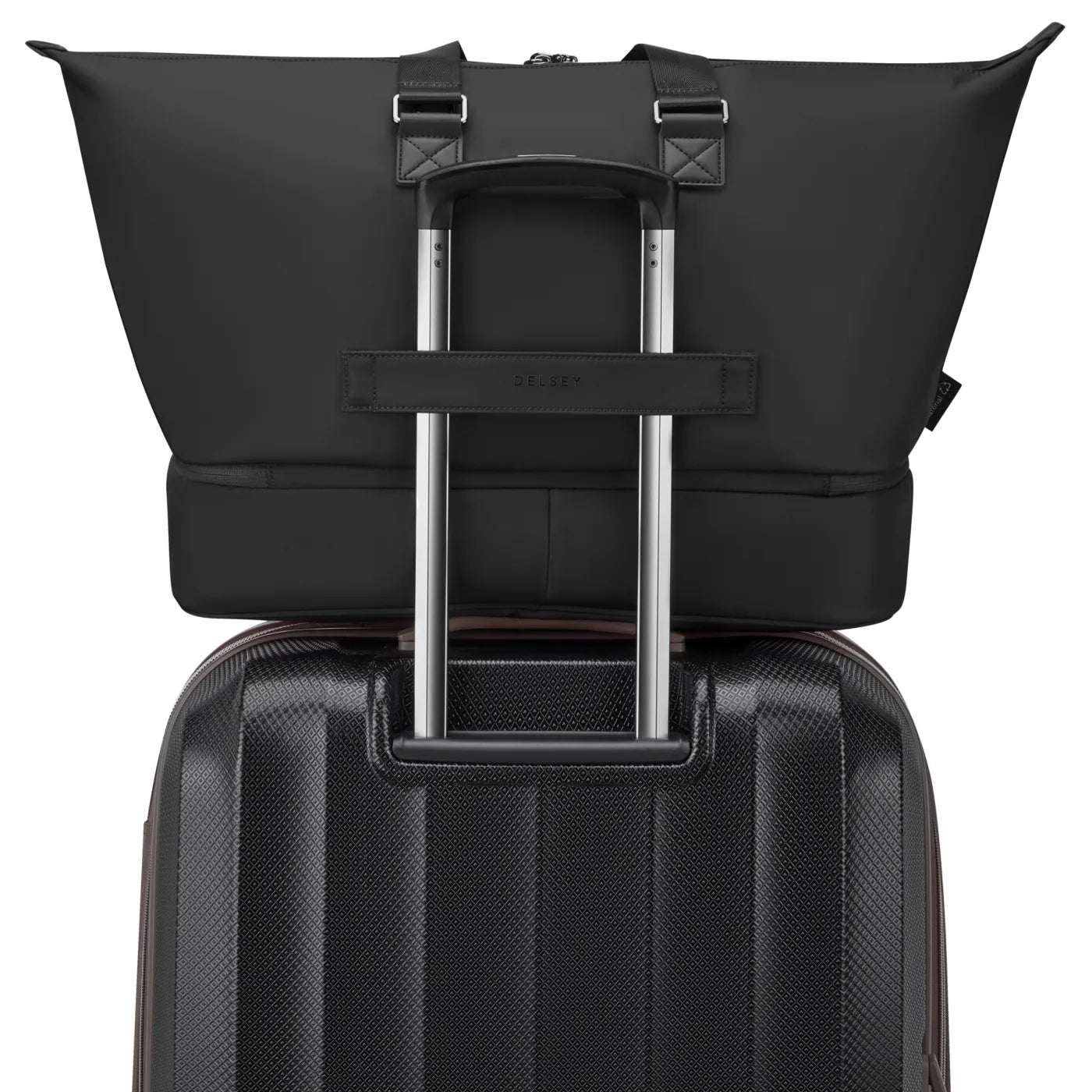 Delsey Victoire Weekender Cabin Tote - Black