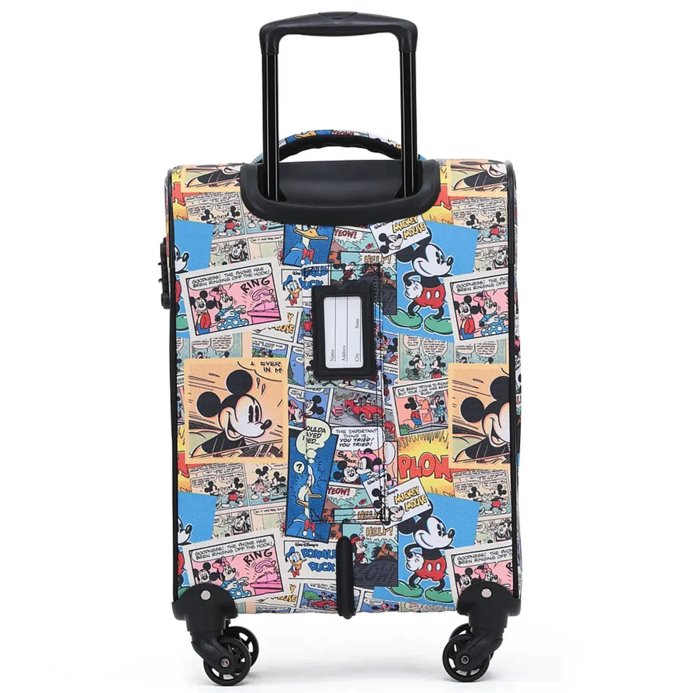 Disney Comic 50 cm 4 Wheel Carry-On Soft Suitcase - Print