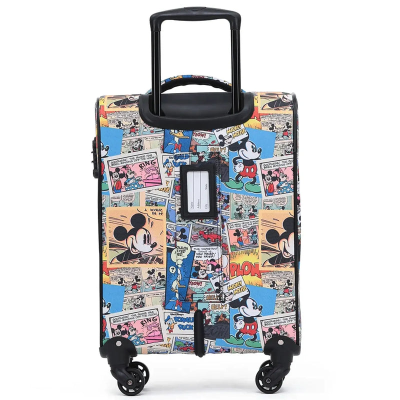 Disney Comic 50 cm 4 Wheel Carry-On Soft Suitcase - Print