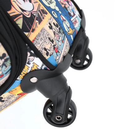 Disney Comic 76 cm 4-Wheel Soft Suitcase - Mickey Print