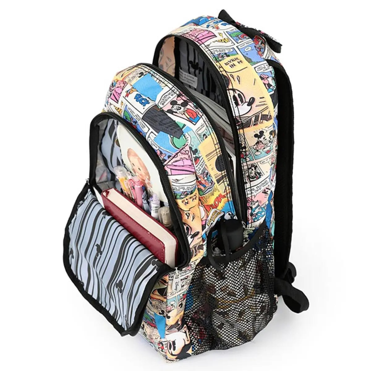 Two large zippered compartments