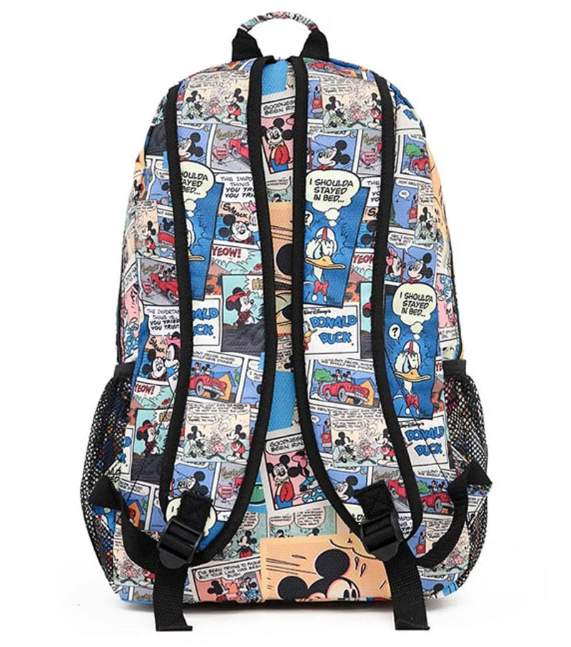 Comic Adventure Backpack Disney Comic Backpack Large Zippered Compartments – Travel Universe