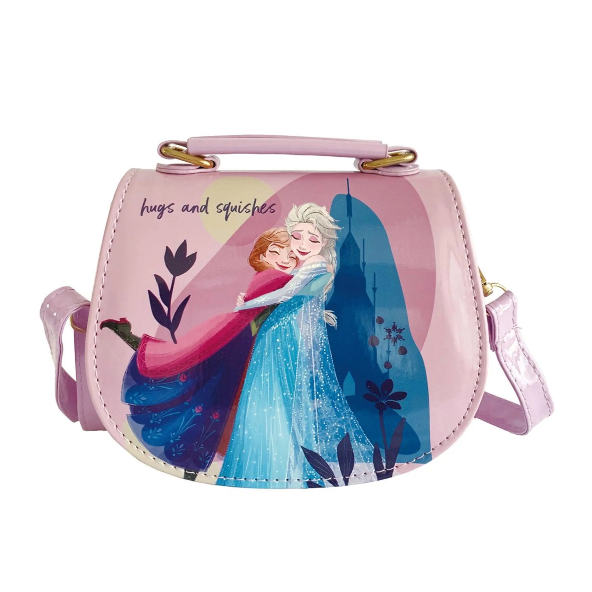 Disney Frozen Handbag with Shoulder Strap - Pink