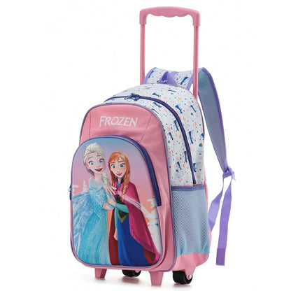 american tourister kids disney children's backpack disney frozen Disney Frozen Wheeled Backpack with Main Compartment – Travel Universe