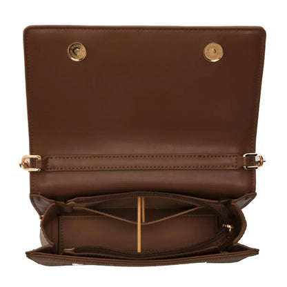 Disney Mickey Canvas Handbag - Brown