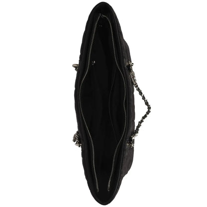 Disney Mickey Large Quilted Tote Bag - Black