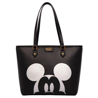 Disney Mickey Large Tote Handbag - Black