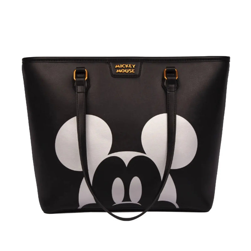 Disney Mickey Large Tote Handbag - Black